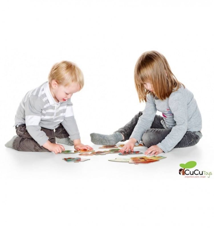 Puzzle Lilliputiens Ricitos de oro