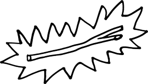 Ilustración de un palo, ideal para contenido sobre cómo elegir juguetes educativos