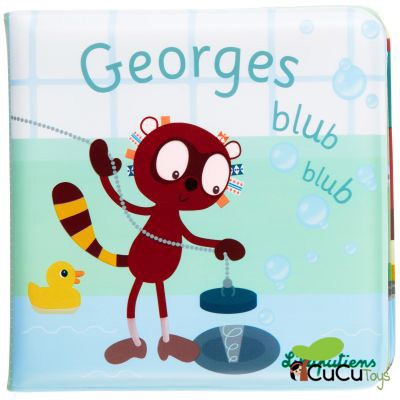 Livro de banho Georges Blub Blub