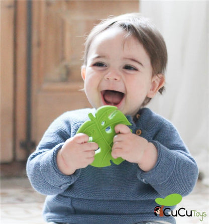 Monstera Deliciosa, rubber teether