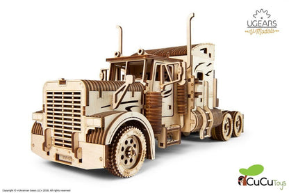Caminhão semi-reboque VM-03, kit de madeira 3D