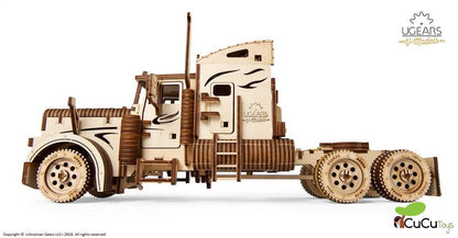 Caminhão semi-reboque VM-03, kit de madeira 3D