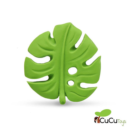 Monstera Deliciosa, rubber teether