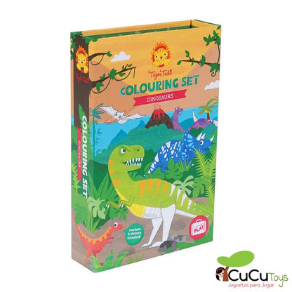 Dinosaur Coloring Set