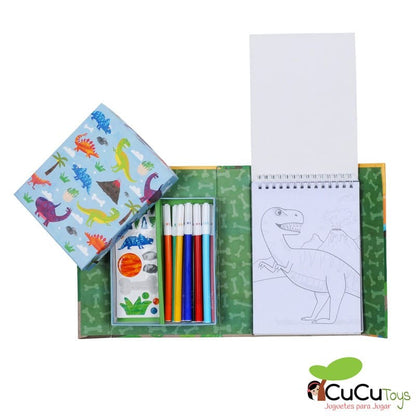 Dinosaur Coloring Set