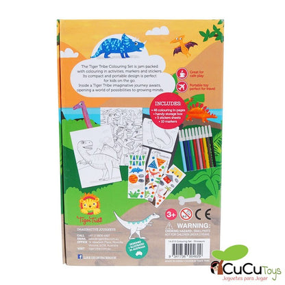 Dinosaur Coloring Set