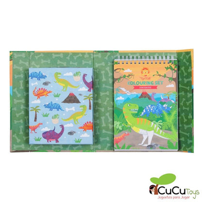 Dinosaur Coloring Set