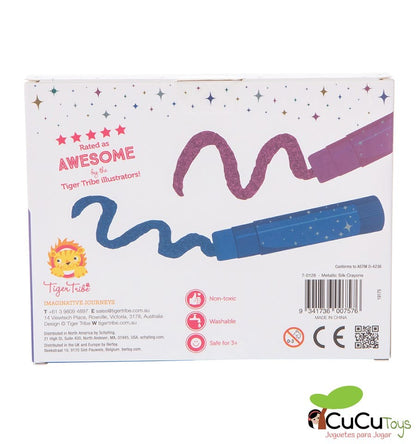 Metallic Silk Crayons