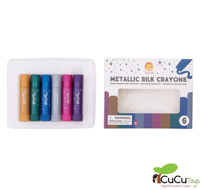 Metallic Silk Crayons