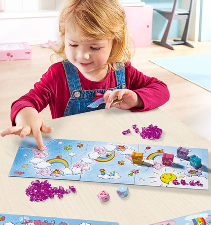 Unicornio Destello – El tesoro de las nubes, juego de mesa