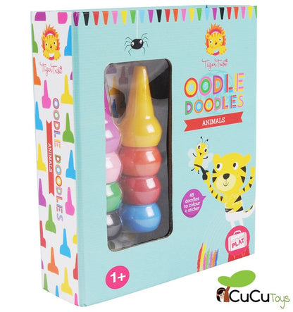 Animal Activity Finger Crayons