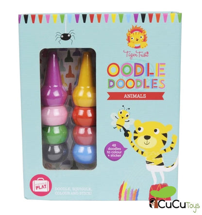 Animal Activity Finger Crayons