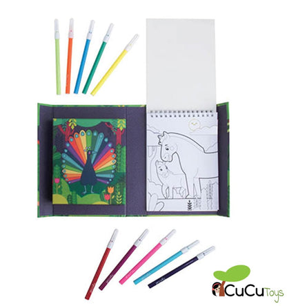 Ocean Dreams Glitter Coloring Book