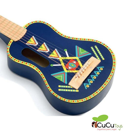 Guitarra de metal Animambo de 6 cordas