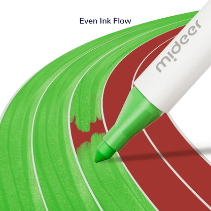 Washable dual-tip markers - 12 colors