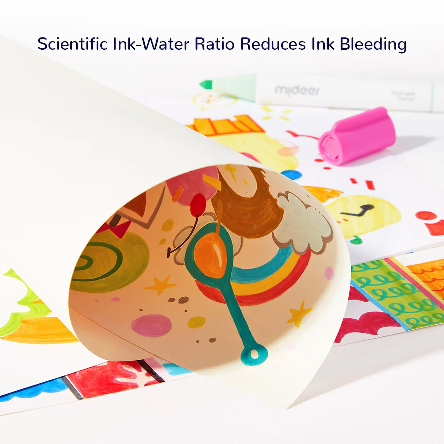 Washable dual-tip markers - 12 colors