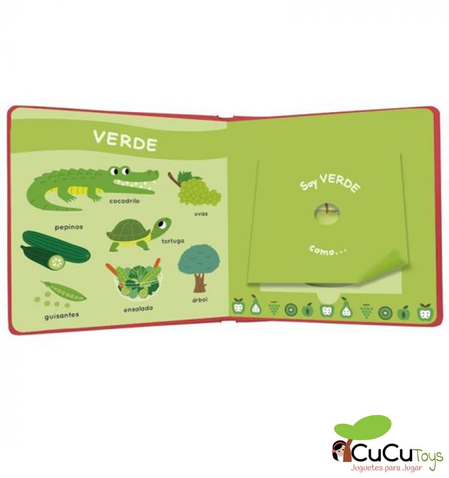 Mi libro de olores y colores. Frutas