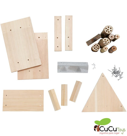 Terra Kids Kit de construcción Hotel para insectos