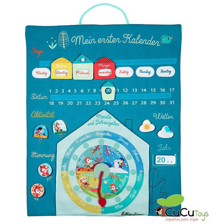 Tag für tag (German), my first fabric calendar