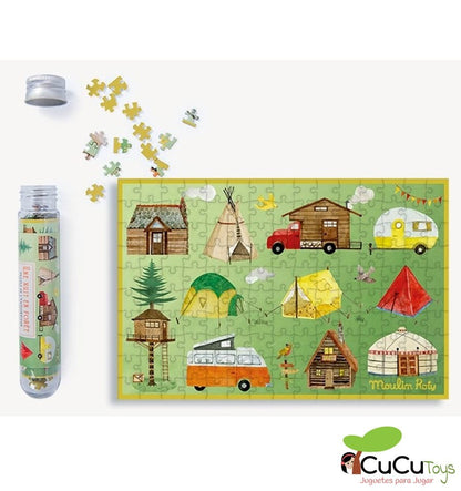 Moulin Roty - Mini puzzles El Jardín de Moulin