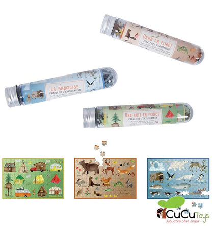 Moulin Roty - Mini puzzles El Jardín de Moulin