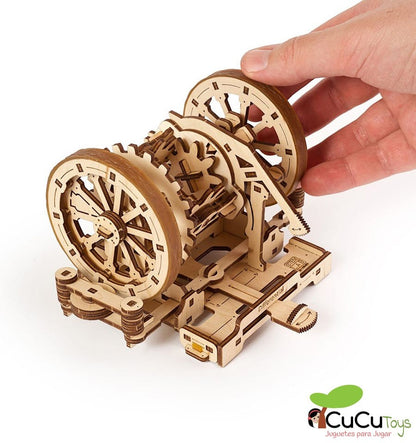 Laboratório STEM Diferencial, kit de madeira 3D