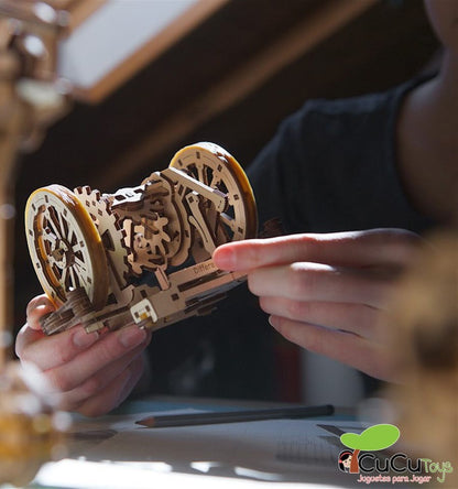 Laboratório STEM Diferencial, kit de madeira 3D