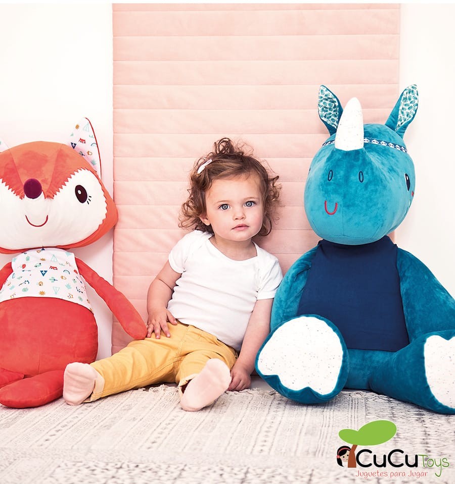 Large plush Marius the rhinoceros 50cm