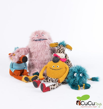 Mauve Boubou - The Schmouks, stuffed animal