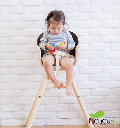 Rattle keychain, wooden toy