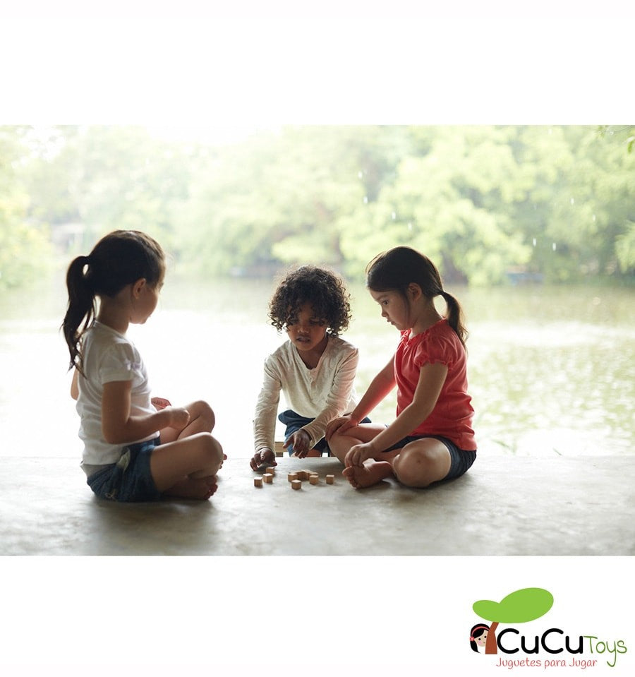 Tin Memory Game, Wooden Toy