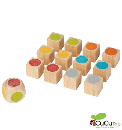 Tin Memory Game, Wooden Toy