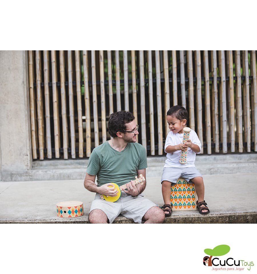 Bastão de chuva, brinquedo musical