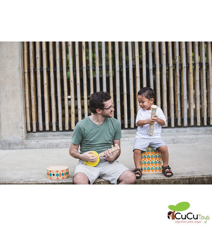 Bastão de chuva, brinquedo musical