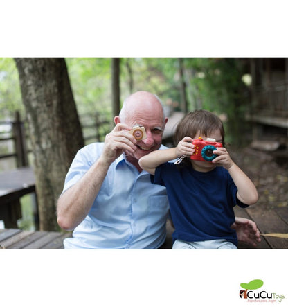 Mini Camera, Wooden Toy