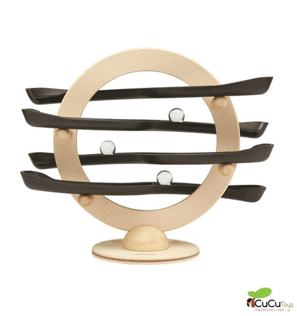 Curved Click Clack, eco-friendly wooden toy