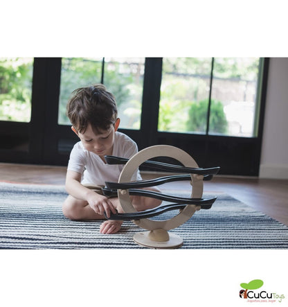 Curved Click Clack, eco-friendly wooden toy