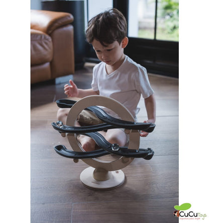 Curved Click Clack, eco-friendly wooden toy