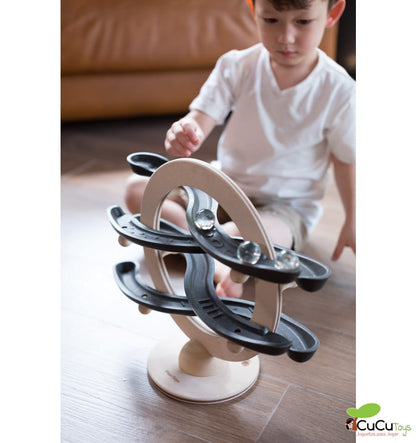 Curved Click Clack, eco-friendly wooden toy