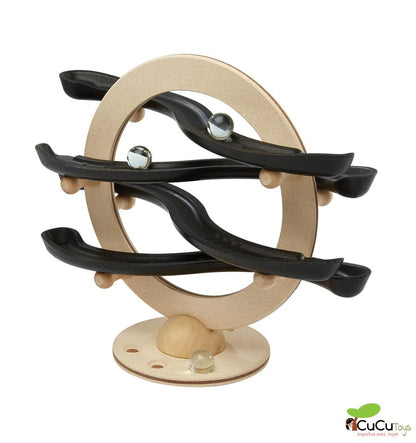 Curved Click Clack, eco-friendly wooden toy