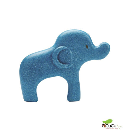 Puzzle encajable de elefantes, juguete ecológico