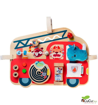 Painel de Atividades do Caminhão de Bombeiros