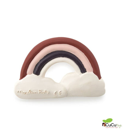 Rainbow Natural Rubber Teether - After the Rain