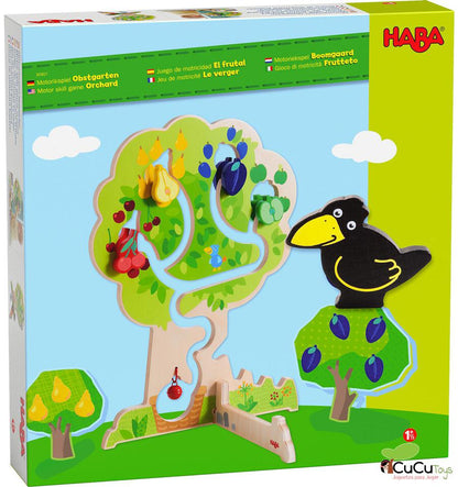 Jogo de habilidades motoras da árvore frutífera