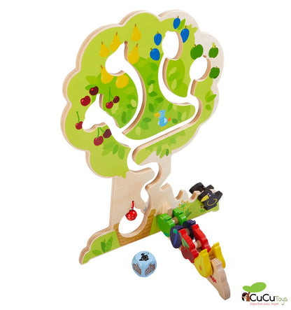 Jogo de habilidades motoras da árvore frutífera