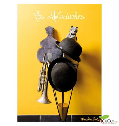 Double bass cushion - Les Moustaches