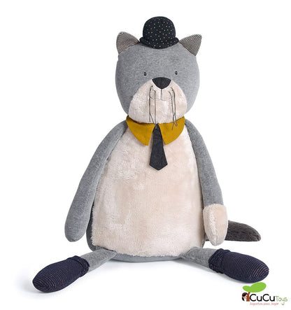 Giant cat doll Fernand - Les Moustaches