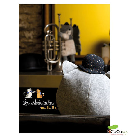 Giant cat doll Fernand - Les Moustaches