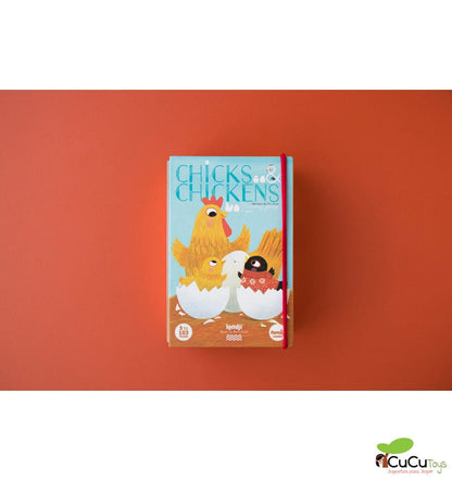 Memo chicks and chickens, Juego de memoria