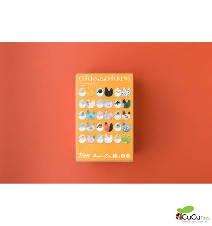 Memo chicks and chickens, Juego de memoria